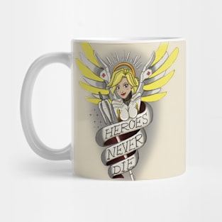 Old School Tattoo Mercy Mug